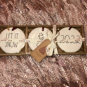 NWT Rae Dunn Christmas 2022 Ornaments